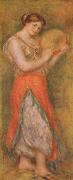 Tanzerin mit Tamburin Pierre-Auguste Renoir